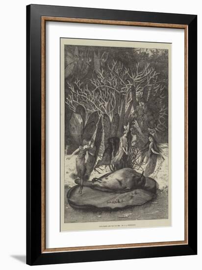 Poor Robin and the Fairies-John Anster Fitzgerald-Framed Giclee Print