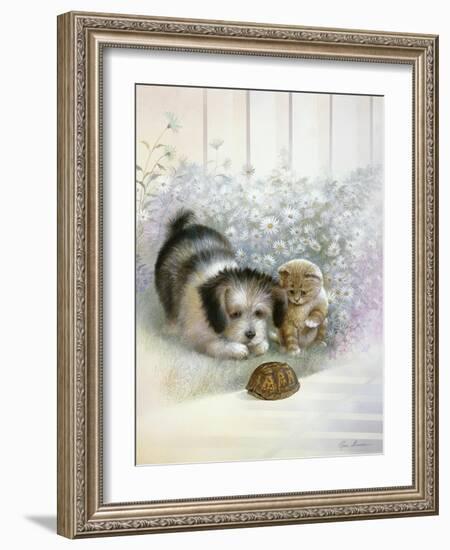 Poor Sport-Ruane Manning-Framed Art Print