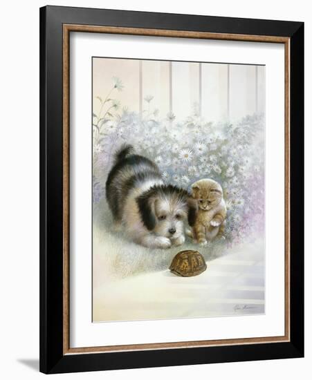 Poor Sport-Ruane Manning-Framed Art Print