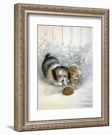 Poor Sport-Ruane Manning-Framed Art Print