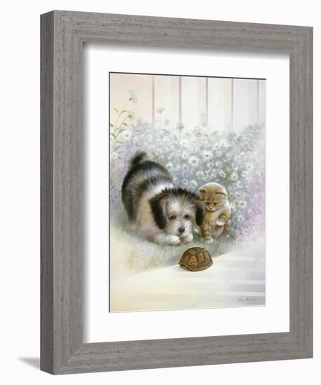 Poor Sport-Ruane Manning-Framed Art Print