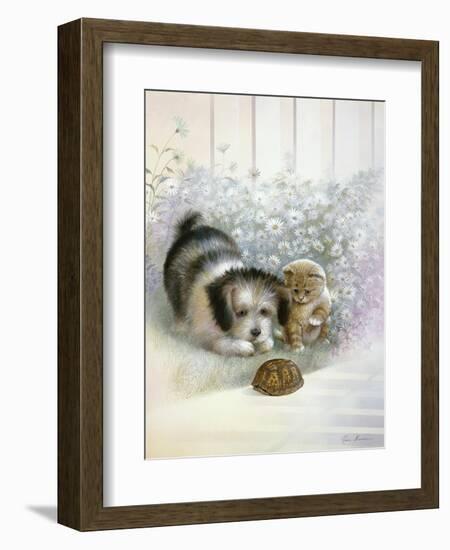 Poor Sport-Ruane Manning-Framed Art Print