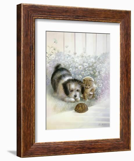 Poor Sport-Ruane Manning-Framed Art Print