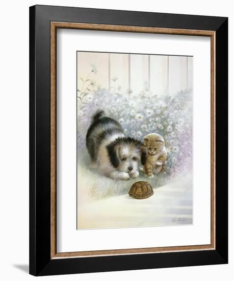 Poor Sport-Ruane Manning-Framed Art Print