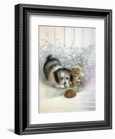 Poor Sport-Ruane Manning-Framed Art Print