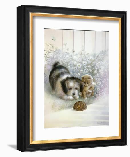 Poor Sport-Ruane Manning-Framed Art Print