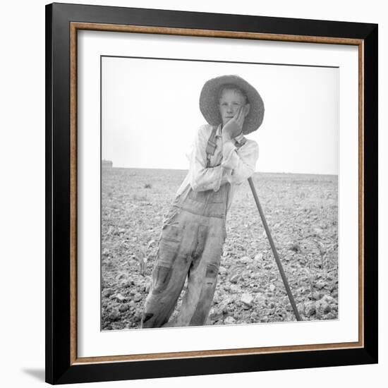 Poor white, North Carolina, 1936-Dorothea Lange-Framed Photographic Print