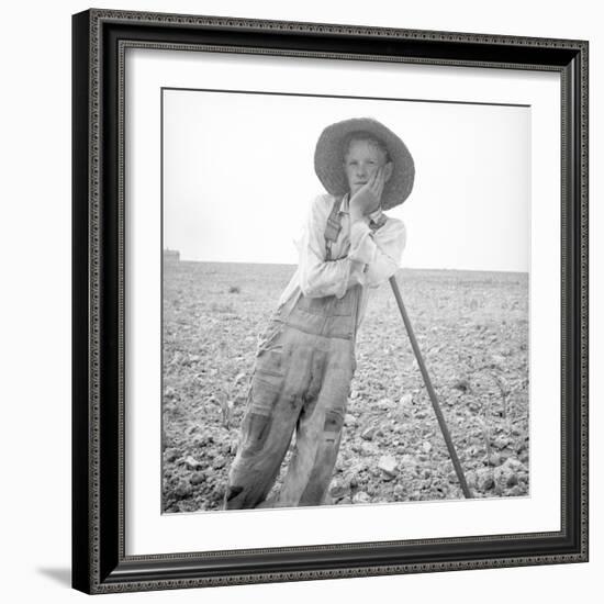 Poor white, North Carolina, 1936-Dorothea Lange-Framed Photographic Print