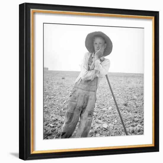 Poor white, North Carolina, 1936-Dorothea Lange-Framed Photographic Print