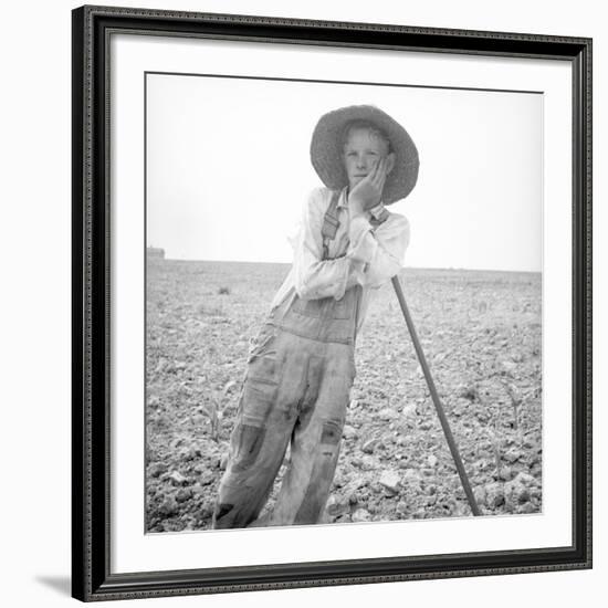 Poor white, North Carolina, 1936-Dorothea Lange-Framed Photographic Print