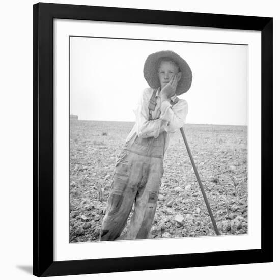 Poor white, North Carolina, 1936-Dorothea Lange-Framed Photographic Print