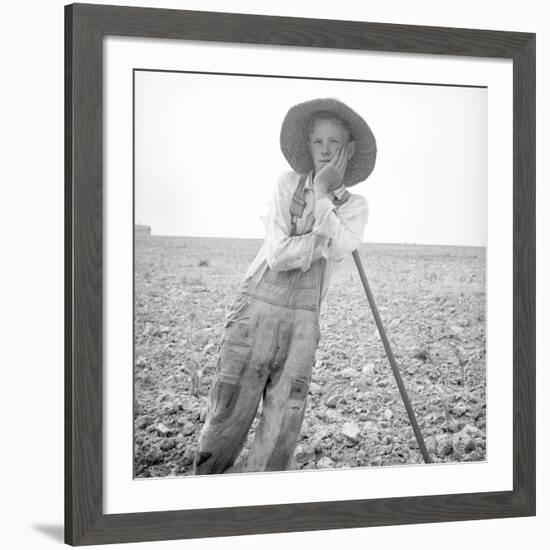 Poor white, North Carolina, 1936-Dorothea Lange-Framed Photographic Print