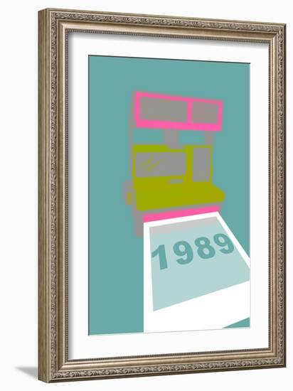 Pop 1989 Camera-null-Framed Art Print