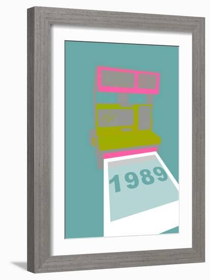 Pop 1989 Camera-null-Framed Art Print