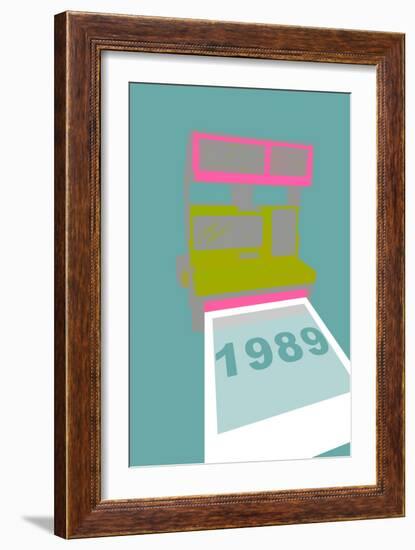 Pop 1989 Camera-null-Framed Art Print