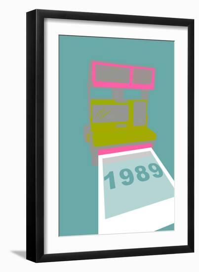 Pop 1989 Camera-null-Framed Art Print