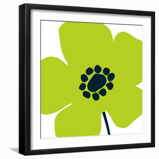 Pop Art Floral IV-Wild Apple Portfolio-Framed Art Print