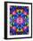 Pop Art Flowers Kalidescope-Howie Green-Framed Giclee Print