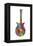 Pop Art Guitar Star-Howie Green-Framed Premier Image Canvas