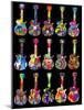 Pop Art Guitars-Howie Green-Mounted Giclee Print