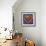 Pop Art Heart Icon-Howie Green-Framed Giclee Print displayed on a wall