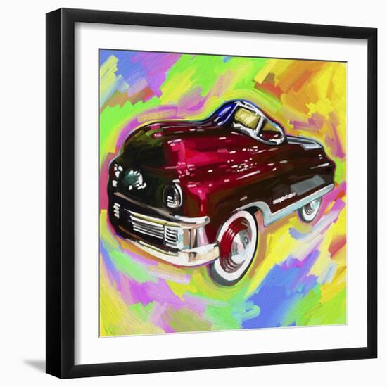 Pop Art Kiddie Car-Howie Green-Framed Giclee Print