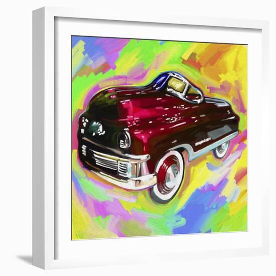 Pop Art Kiddie Car-Howie Green-Framed Giclee Print