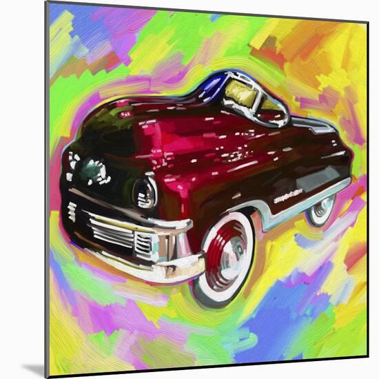 Pop Art Kiddie Car-Howie Green-Mounted Giclee Print