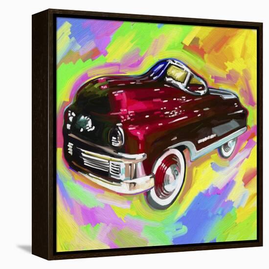 Pop Art Kiddie Car-Howie Green-Framed Premier Image Canvas