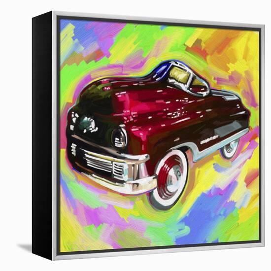 Pop Art Kiddie Car-Howie Green-Framed Premier Image Canvas