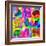 Pop Art Monopoly Pieces-Howie Green-Framed Giclee Print