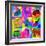 Pop Art Monopoly Pieces-Howie Green-Framed Giclee Print