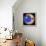 Pop Art Moon Circle-Howie Green-Framed Premier Image Canvas displayed on a wall