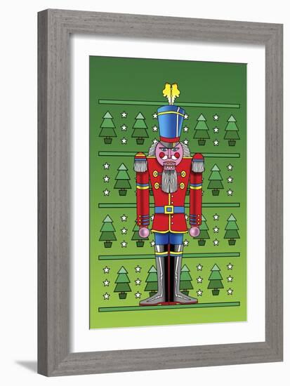 Pop Art Nutcracker-Howie Green-Framed Giclee Print