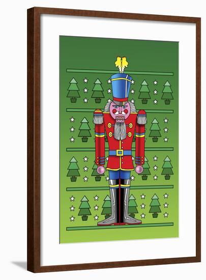 Pop Art Nutcracker-Howie Green-Framed Giclee Print