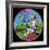 Pop Art Pan Circle-Howie Green-Framed Giclee Print