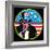 Pop Art Uncle Sam Circle-Howie Green-Framed Giclee Print