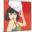 Pop Art Woman Cook-Eva Andreea-Mounted Art Print