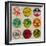 Pop Bottletops II-The Vintage Collection-Framed Giclee Print