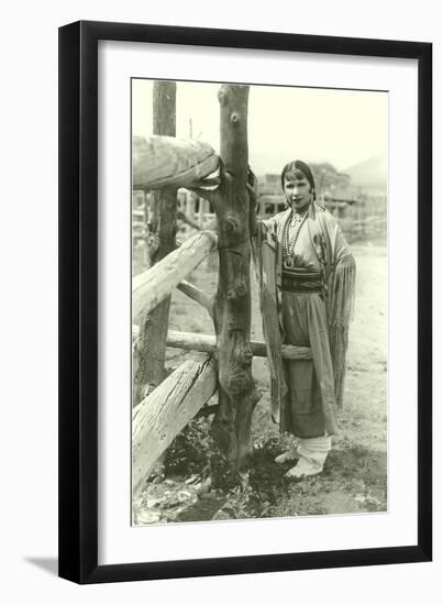 Pop Chalee, Taos Painter-null-Framed Art Print