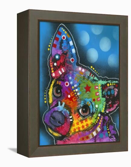 Pop Chihuahua-Dean Russo-Framed Premier Image Canvas