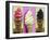 Pop Cones-Howie Green-Framed Giclee Print