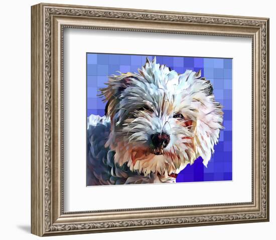 Pop Dog V-Kim Curinga-Framed Art Print