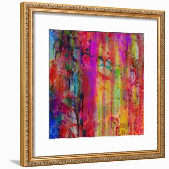 Pop Drip I-Ricki Mountain-Framed Art Print