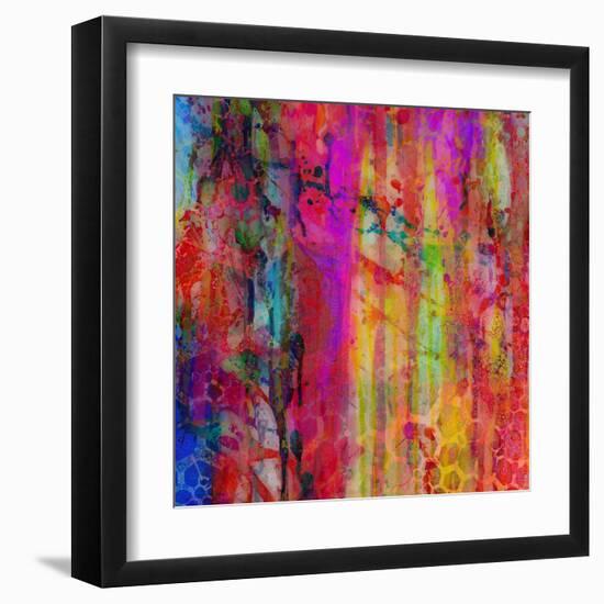 Pop Drip I-Ricki Mountain-Framed Art Print