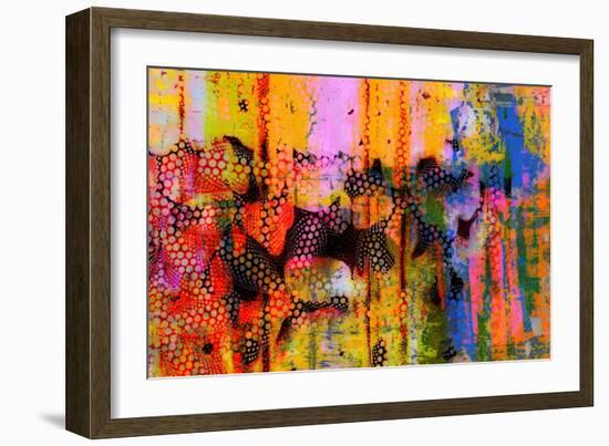 Pop Drip III-Ricki Mountain-Framed Art Print