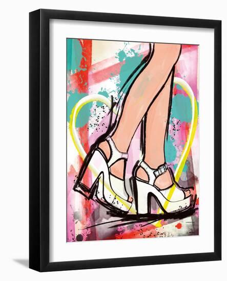 Pop Glam Platform-Stella Chang-Framed Art Print