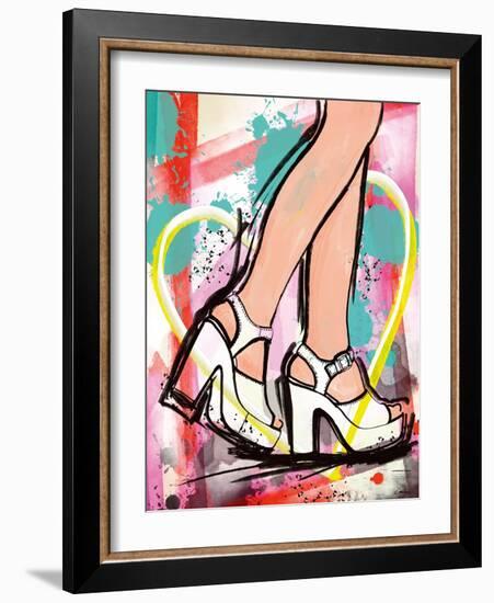 Pop Glam Platform-Stella Chang-Framed Art Print