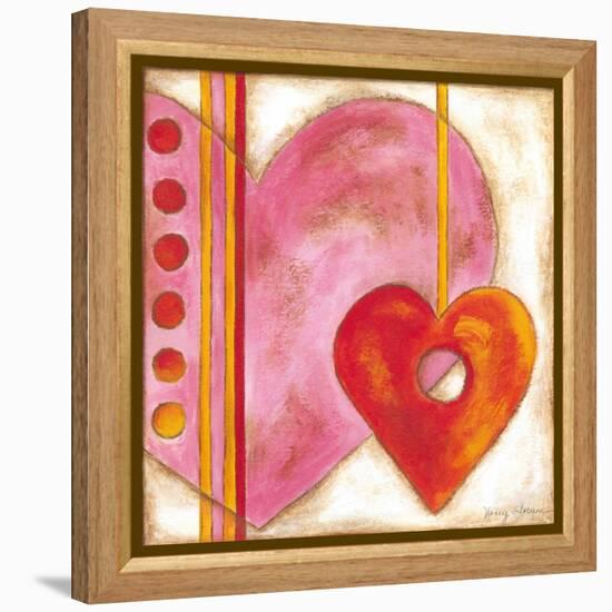 Pop Hearts III-Nancy Slocum-Framed Stretched Canvas