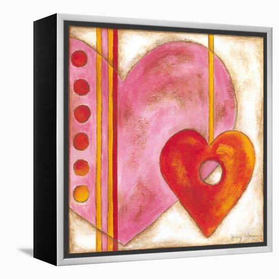 Pop Hearts III-Nancy Slocum-Framed Stretched Canvas